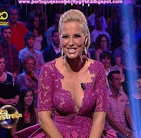 O decote de Cristina Ferreira no Dança Com as Estrelas