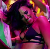 Demi Lovato está a subir nos níveis de porcalhice