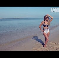 Liliana Santos de biquini (Making Of da revista ACTIVA Agosto 2015)