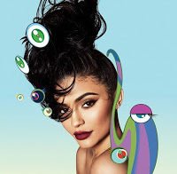 Kylie Jenner sensual em ensaio colorido