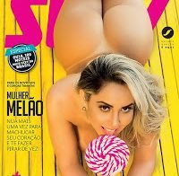 Renata Frisson nua (Mulher Melão na Revista Sexy)